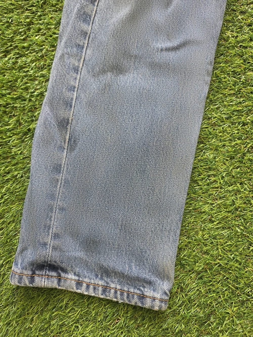 Levi's Mens Jeans 32x32 Classic Men's Blue Straight-Leg 100% Cotton Casual